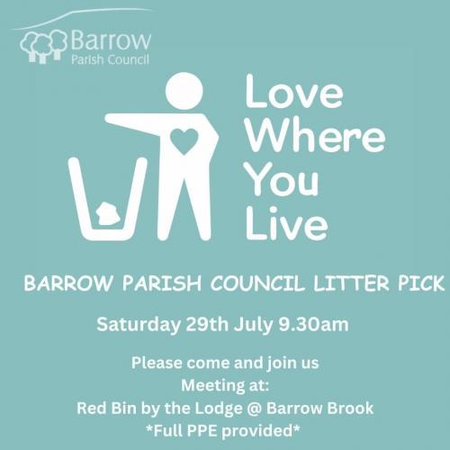Barrow Parish Council - Litter Pick